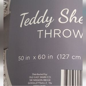 BLANKET Comfort Bay Plush Sherpa